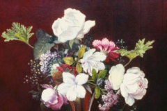 Martin Johnson Heade, Mixed Flowers with a Box and Pearls