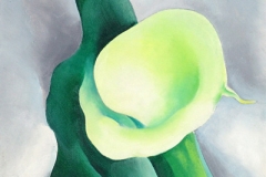 Georgia O'Keeffe, Calla Lily (Lily - Yellow No. 2)