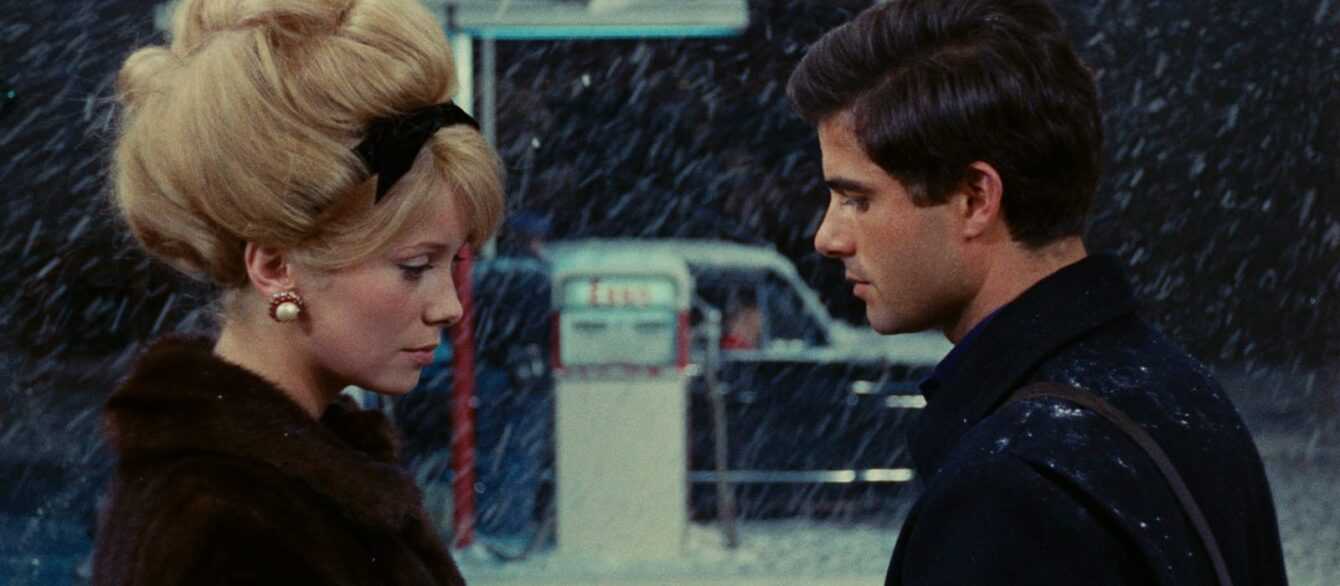 Catherine Deneuve in a Film Still from The Umbrellas of Cherbourg