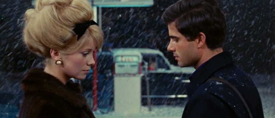 Catherine Deneuve in a Film Still from The Umbrellas of Cherbourg