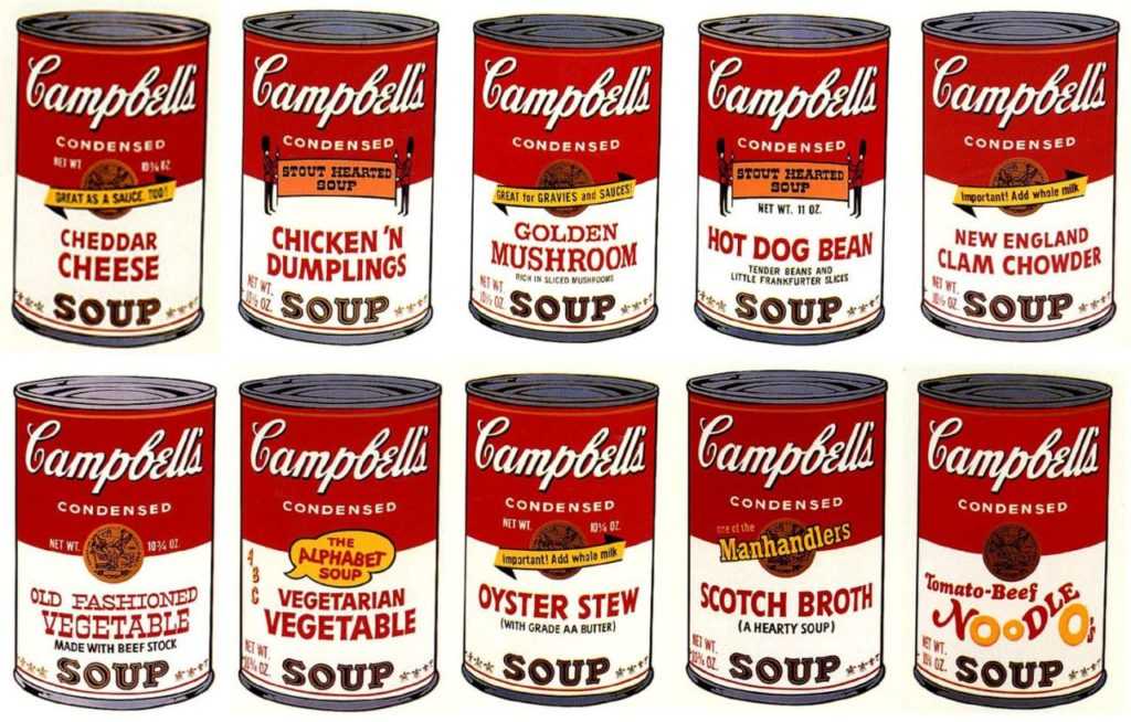 Campbells Soup Cans II Complete Portfolio 1969 Andy Warhol scaled 1