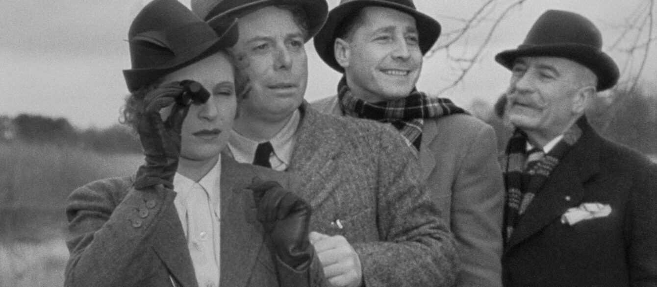 A Film Still from Jean Renoirs The Rules of the Game.