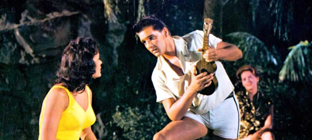 A Film Still From Blue Hawaii