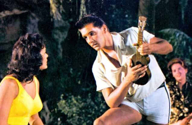 A Film Still From Blue Hawaii