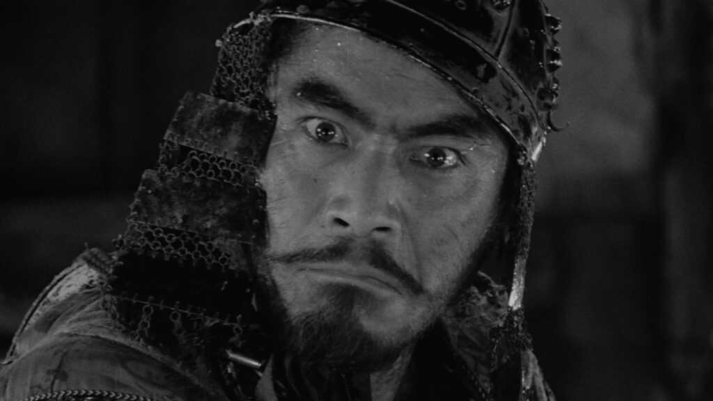 A Film Still from Seven Samurai