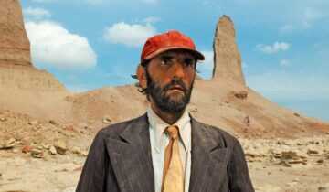 A film still from Paris Texas