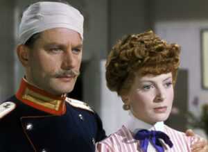 A Film Still from THE LIFE AND DEATH OF COLONEL BLIMP (1943) Anton Walbrook, Deborah Kerr credit ITV Park Circus