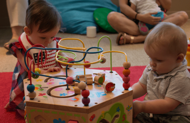 Babies at the Museum